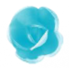 Wafer Roses - Minis - Blue