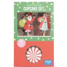 Santa's Workshop Cupcake Set