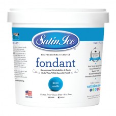 Blue Satin Ice Rolled Fondant 1kg