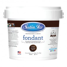 Chocolate Satin Ice Rolled Fondant 2.5kg