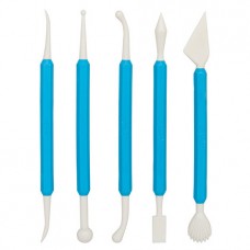 Tool Set 5 Pieces -10 Shape Fondant  Sculpting
