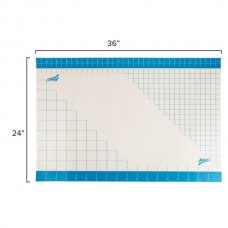 Non-Stick Silicone Baking Work Mat for Fondant with Grid Measurements 