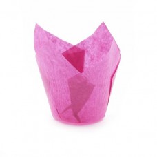 Tulip Cupcake Liner Pink